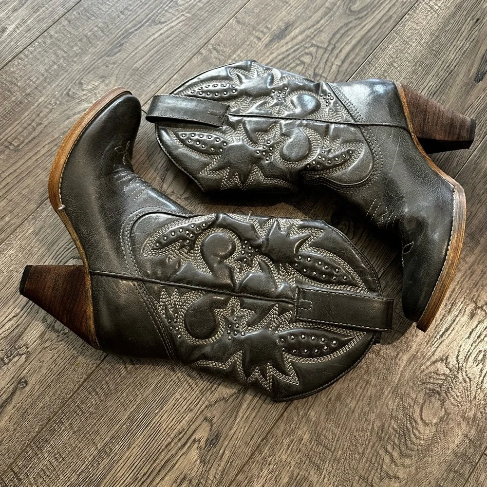Very Volatile Denver Fashion Boot Charcoal gray Sz 7 - Picture 7 of 12